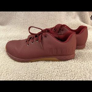 NoBull Trainers, Maroon, Size 10